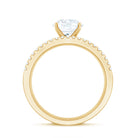 IGI Verified 3 Carat Lab Grown Diamond Trio Wedding Ring Set Lab - ( E-VS1 ) - Rosec Jewels