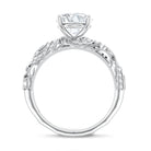 IGI Certified 2 Carat Lab Grown Diamond Vintage Looking Engagement Ring Lab - ( E-VS1 ) - Rosec Jewels