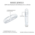 Rosec Jewels-Natural Diamond Wedding Band for Men