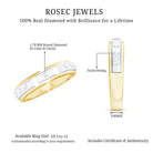 Rosec Jewels-Natural Diamond Wedding Band for Men