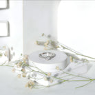 Rosec Jewels-Lotus Basket Set Moissanite Solitaire Engagement Ring for Women