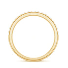 Certified Real Diamond Half Eternity Wedding Band Natural - ( HI-SI ) - Rosec Jewels