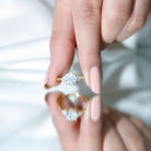 IGI Certified 2 Carat Lab Grown Diamond Round Engagement Ring for Her Lab - ( E-VS1 ) - Rosec Jewels