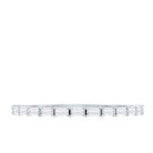 Rosec Jewels-Baguette Cut Diamond Stackable Ring in Shared Prong Setting