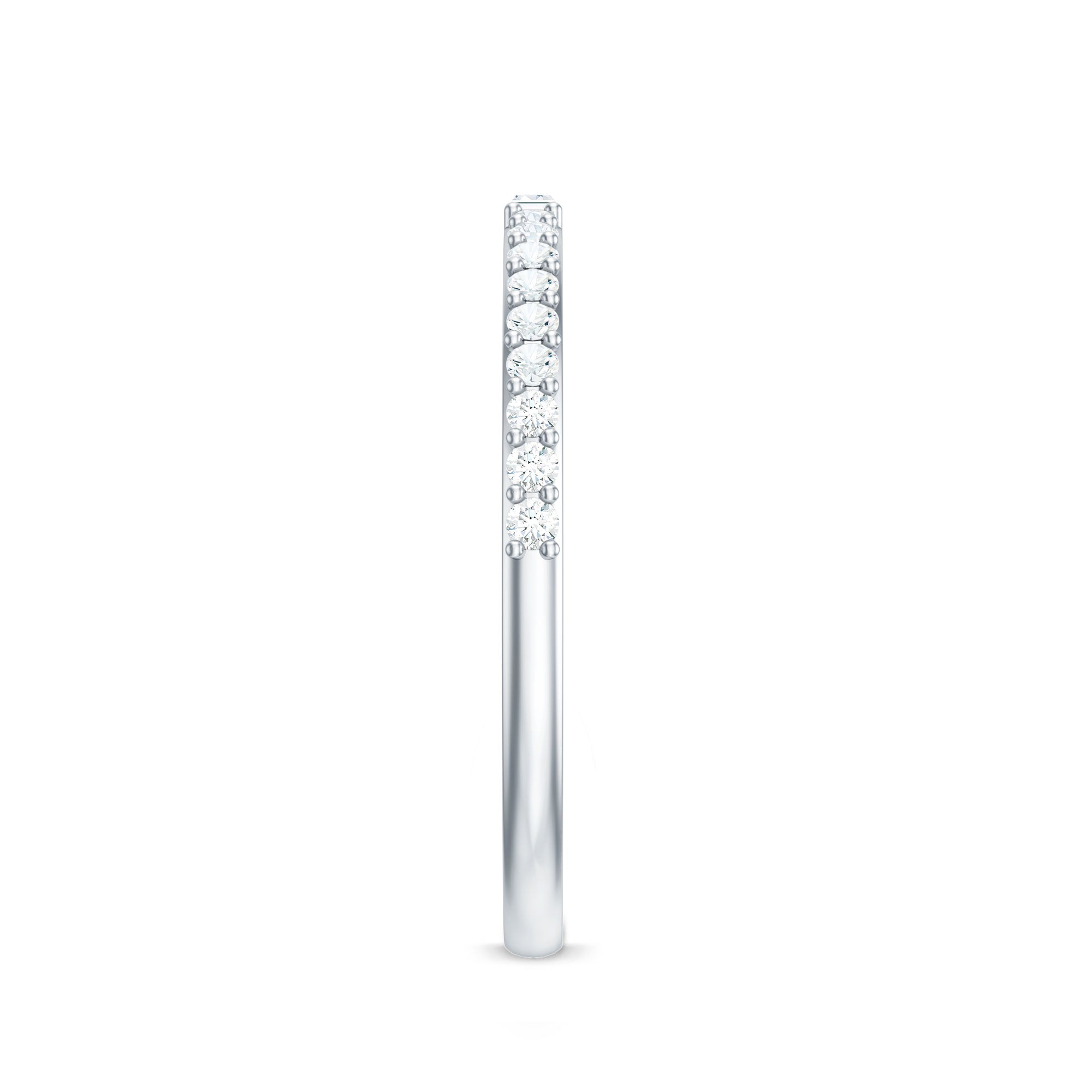 Rosec Jewels-Real Diamond Half Eternity Ring