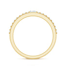 Rosec Jewels-Real Diamond Half Eternity Ring