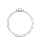 Rosec Jewels-Nature Inspired Diamond Flower Promise Ring for Proposal