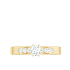 Rosec Jewels-Natural Diamond Solitaire Engagement Ring for Women