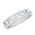 Rosec Jewels-Certified Moissanite Wedding Band
