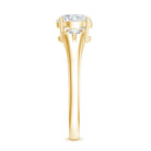 Certified 2 Carat Moissanite Promise Engagement Ring D-VS1 - Rosec Jewels