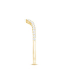 Natural Diamond Curved Enhancer Ring with Certificate Natural - ( HI-SI ) - Rosec Jewels