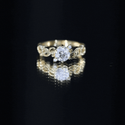 Rosec Jewels-Lab Grown Diamond Art Deco Engagement Ring