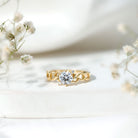 Rosec Jewels-Lab Grown Diamond Art Deco Engagement Ring