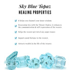 0.75 CT Sky Blue Topaz Solitaire Stud Earrings Sky Blue Topaz - ( AAA ) - Quality - Rosec Jewels