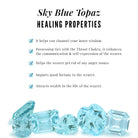 2 Carat Cushion Cut Sky Blue Topaz and Diamond Engagement Ring AAA 14K Yellow Gold Plated Silver - Rosec Jewels