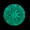 0,75 CT Bezel Set Emerald Seven Stone Station-kettingarmband