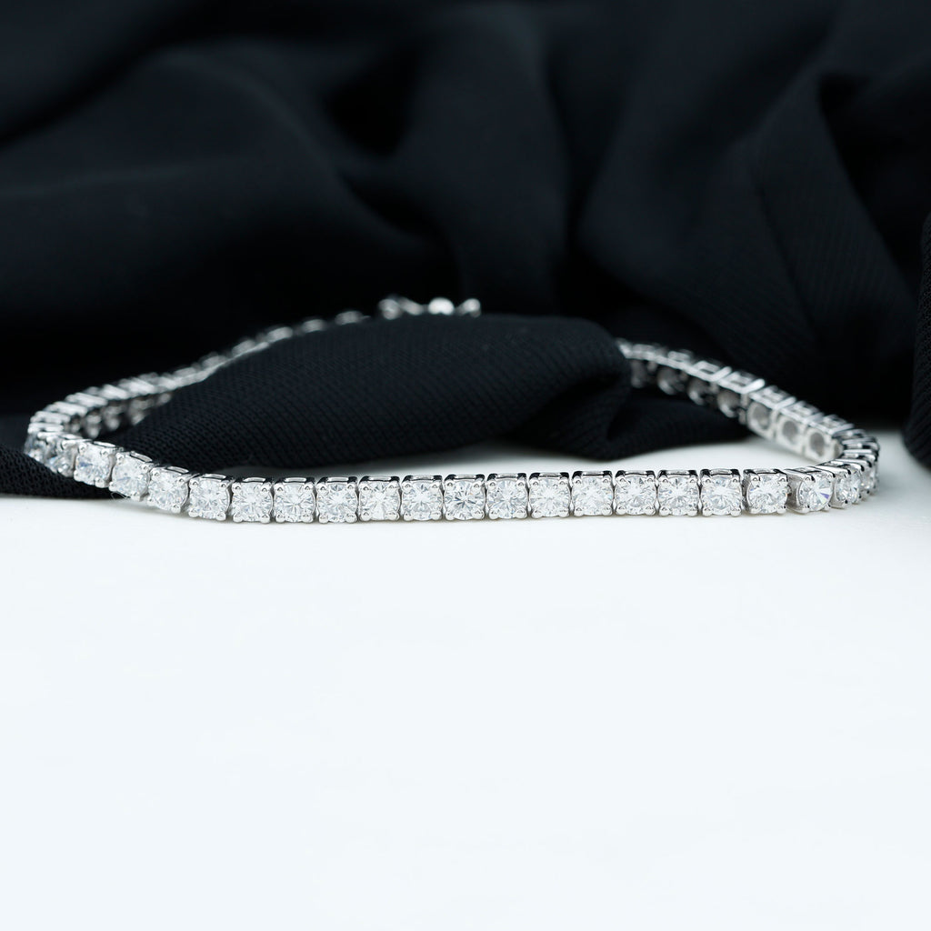 Simple Zircon Tennis Bracelet Zircon - ( AAAA ) - Quality - Rosec Jewels