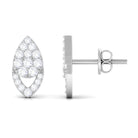 1/2 CT Round Cut Natural Diamond Classic Stud Earrings Diamond - ( HI-SI ) - Color and Clarity - Rosec Jewels
