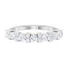 1.25 CT Diamond Eternity Cluster Ring in Prong Setting Diamond - ( HI-SI ) - Color and Clarity - Rosec Jewels