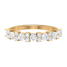 1.25 CT Diamond Eternity Cluster Ring in Prong Setting Diamond - ( HI-SI ) - Color and Clarity - Rosec Jewels