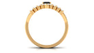 Emerald Cut Created Black Diamond and Diamond Engagement Ring Set Lab Created Black Diamond - ( AAAA ) - Quality - Rosec Jewels