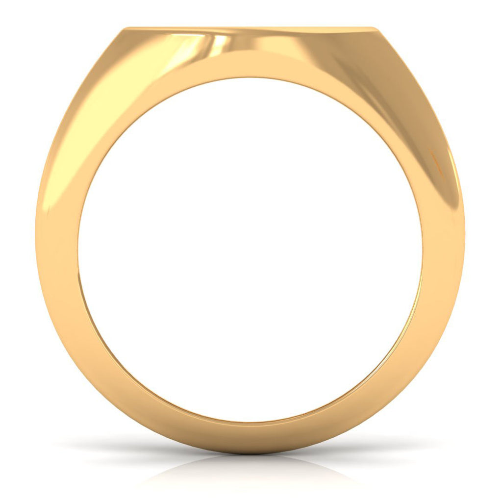 Rosec Jewels-Certified CZ Cancer Zodiac Signet Ring